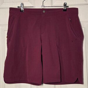 Reel Legends Performance Outfitters Women’s Burgundy Quick Dry Shorts – Size 8